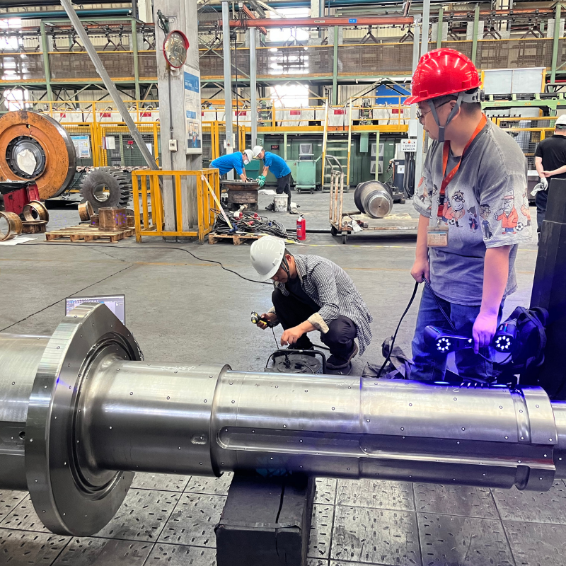 蒂森克虏伯锻造车间设备三维扫描测绘 (Image 4)