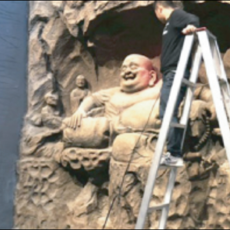 3D扫描+逆向工程修复还原佛像