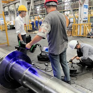 蒂森克虏伯锻造车间设备三维扫描测绘