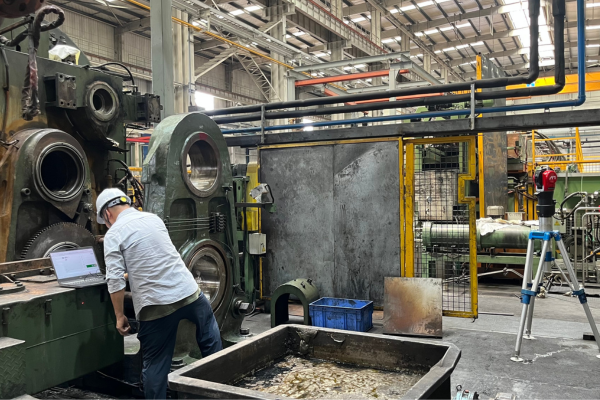 蒂森克虏伯锻造车间设备三维扫描测绘 (Image 2)